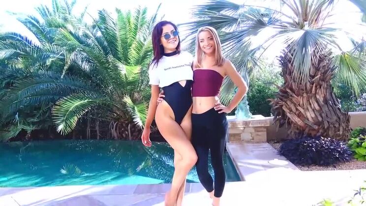 Young & Beautiful Paisley's First Lesbian Fingering Fun