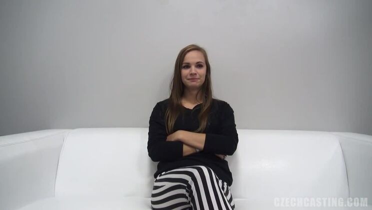 Casting Brunette Czech Teen
