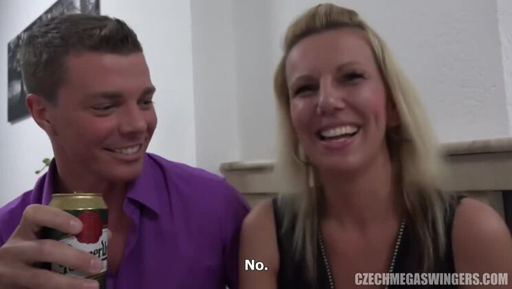 Czech Swingers: Blondes and Brunettes Get It On 20