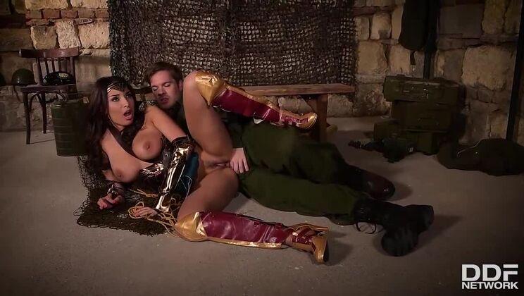 Anal Encounter with Brunette Anissa Kate Outdoor