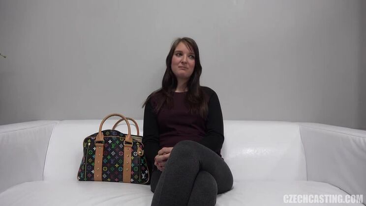 European Lucie in Brunette Sex Toy Fun