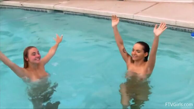 Nudist Beauties Charlotte and Stella Exposed