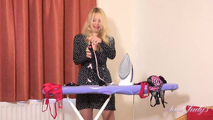 Lucinda's Memories Trigger Lingerie Masturbation