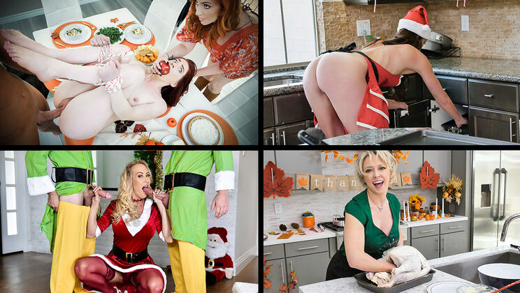 Winter Festivities with Mature Ladies