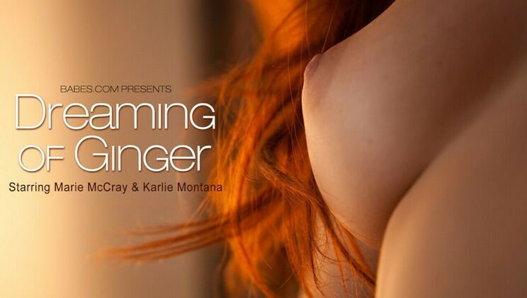 Dreaming in Ginger: Blonde & Brunette Lesbian Pussy Licking