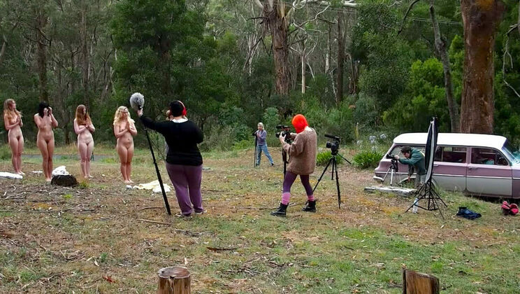 Lesbian Behind The Scenes Fun
