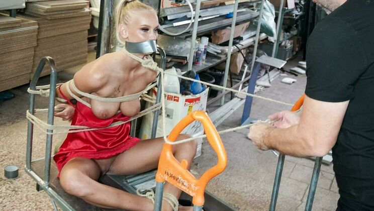 Hogtied and Helpless in High Heels