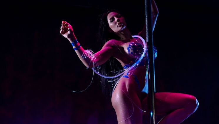 Ballerina Striptease Leads to Hot Sex with Danny D