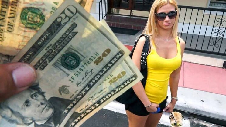 Blonde Girl Tricked into Blowjob and Fuck