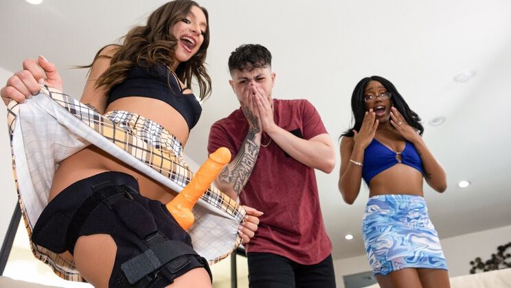 Strap-On Fetish With Big Tits Lacey And April