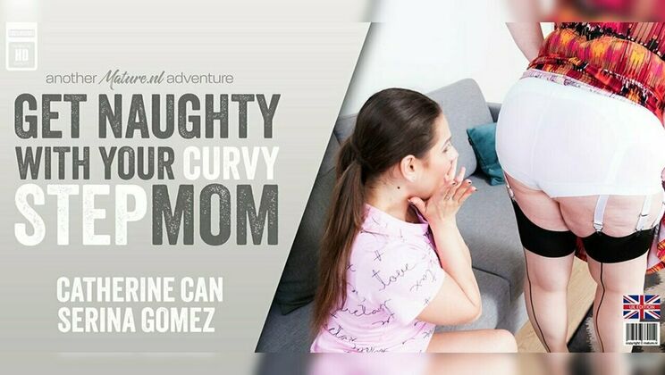 Serina Gomez and Catherine Can - Stepdaughter and Stepmom Fun