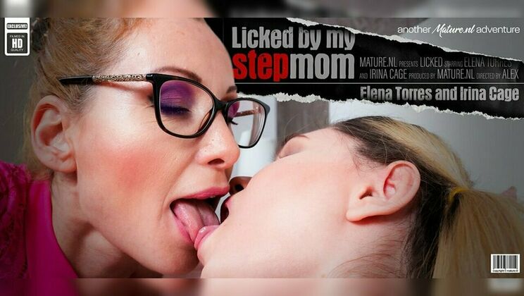 Beautiful Ass Irina Cage Fucks Her Stepmom Elena Torres