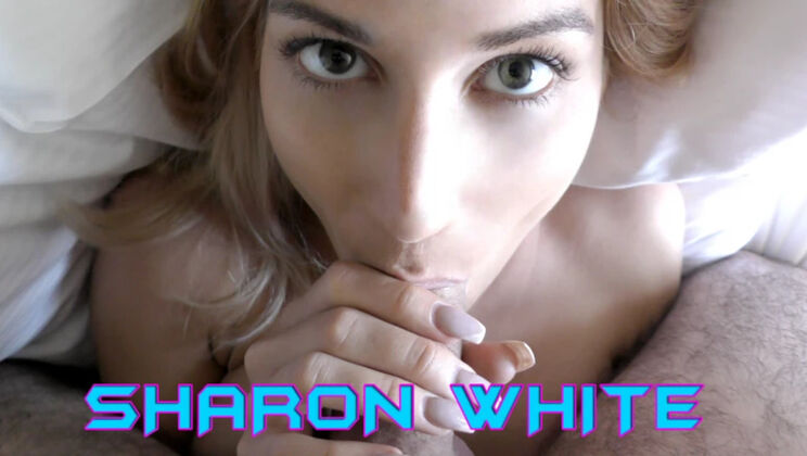 Sharon White - Shaved Blonde Fucked Hard with Puffy Nipples