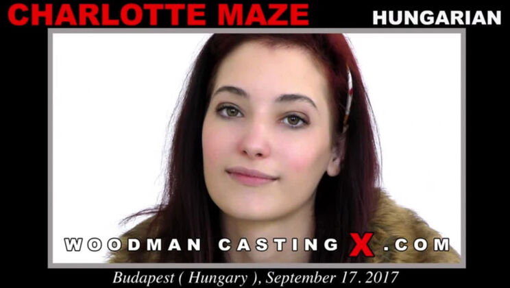 Shaved Teen Charlotte Maze in Socks