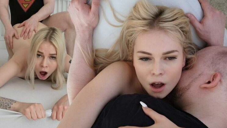 Rough Fucking and 3 Creampies for Teen