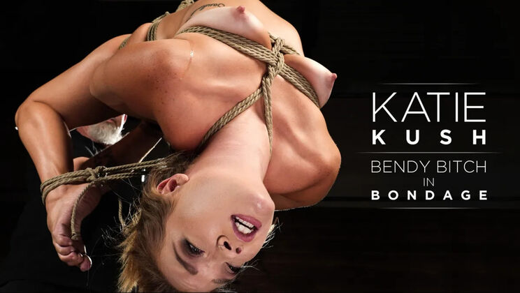 Katie Kush: The Blonde Beast Bound and Begging