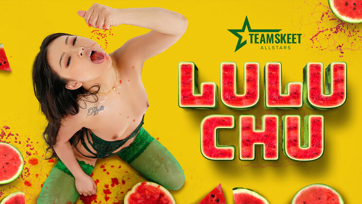 Lulu Chu's Hairy Pussy Gets Licked