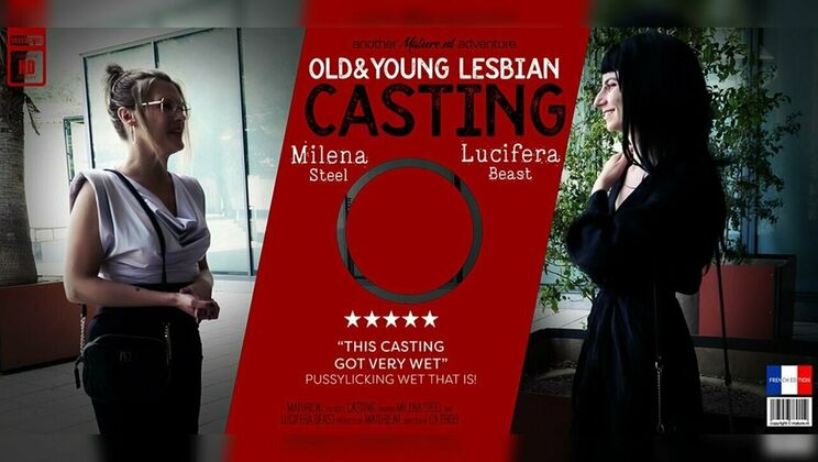Milena Steel's Lesbian Encounter with Young Lucifera