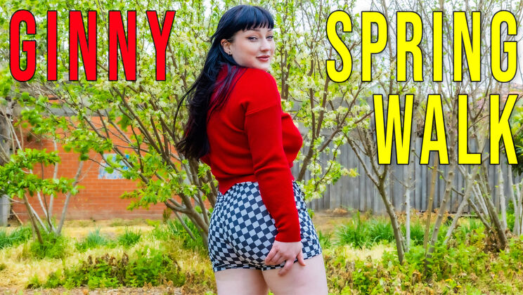 Ginny Masturbates in Spring