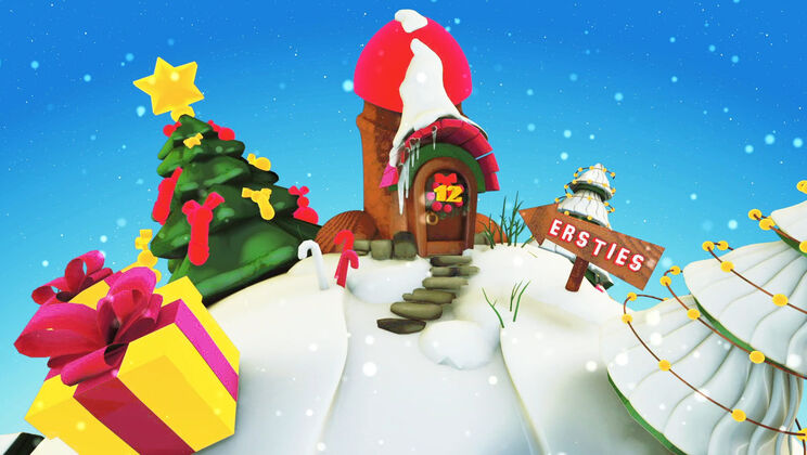 BDSM Advent Surprise - Spanking & Lesbian Play