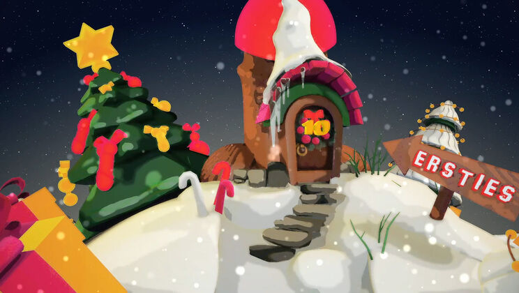 Christmas Calendar Door Ten: Ersties' Lucy Exposed