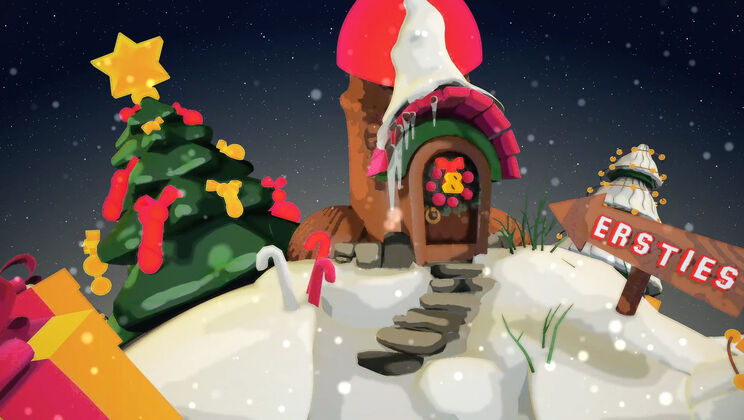 Xmas Sex Calendar - Domino Opens Door 8