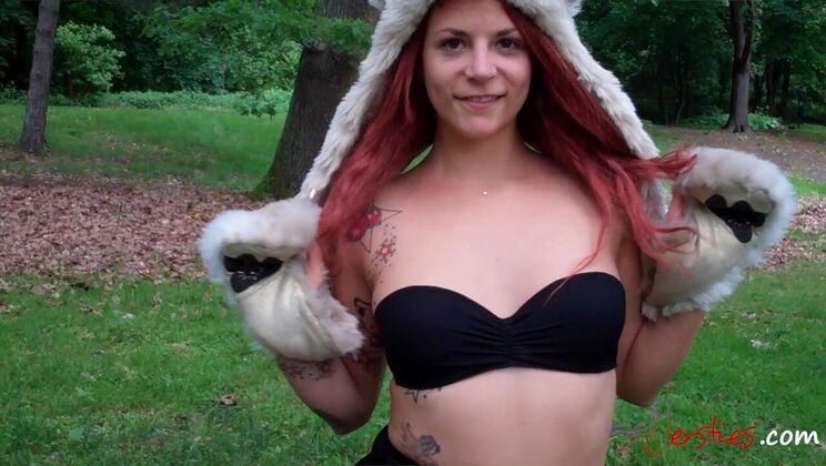 Lesbian Minka & Krissi Play with Toys