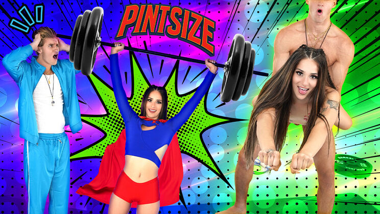 69 and Soaked Panties! Skinny Latina With Big Cock