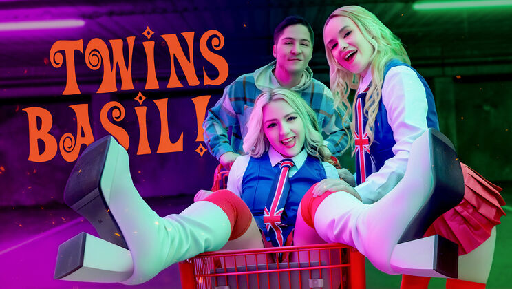 Twin Babes Get Hair Pulled and Spanked Hard! Oh, Behave!