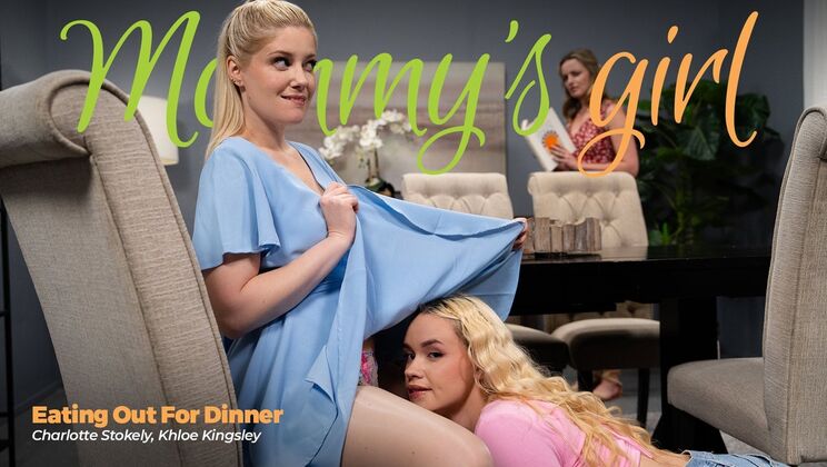 Hairy Lesbian Dining With Natural Tits