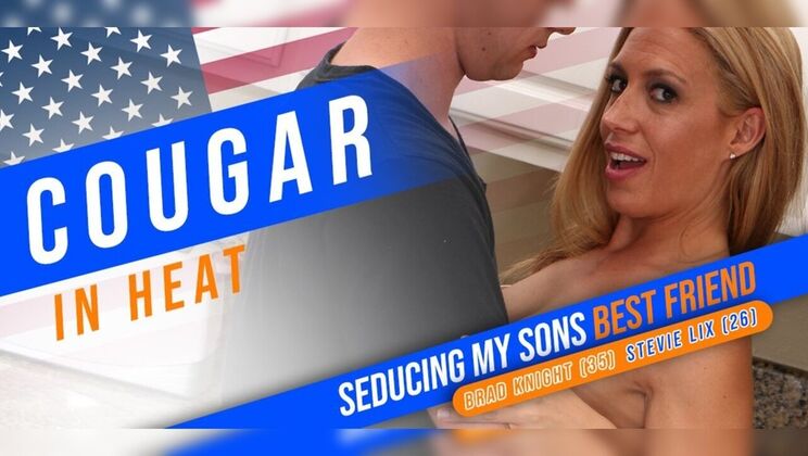 Mature Stevie Lix Gives Brad a MILF Blowjob