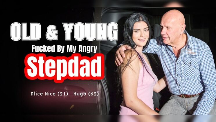 Teen Gives Old Man Head: Cock Sucking, Ball Sucking, Cum Treat