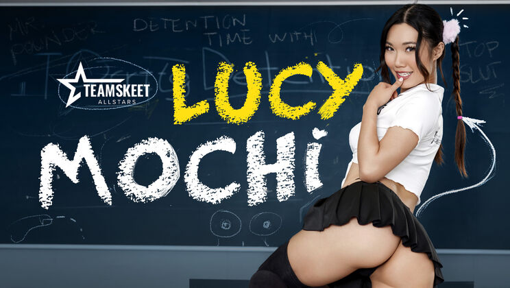 Lucy Mochi Asks For Spanking While Ryan Driller Plays With Her Dick
