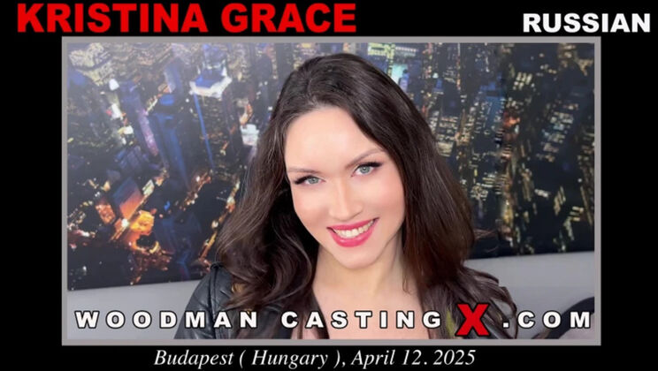 Shaved and Ready: Kristina Grace Casting with Double Penetration