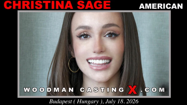 Gorgeous Young Christina Sage's First Anal Casting