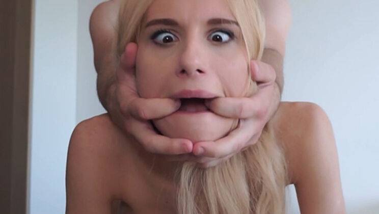 Petite Teen Carla Cute Tied Up and Fucked Like a Sex Toy