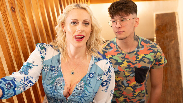 Brittany Bardot Mature Handjob and Hardcore
