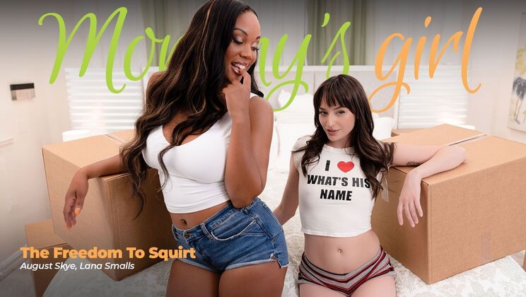 August Skye and Lana Smalls Squirt Free