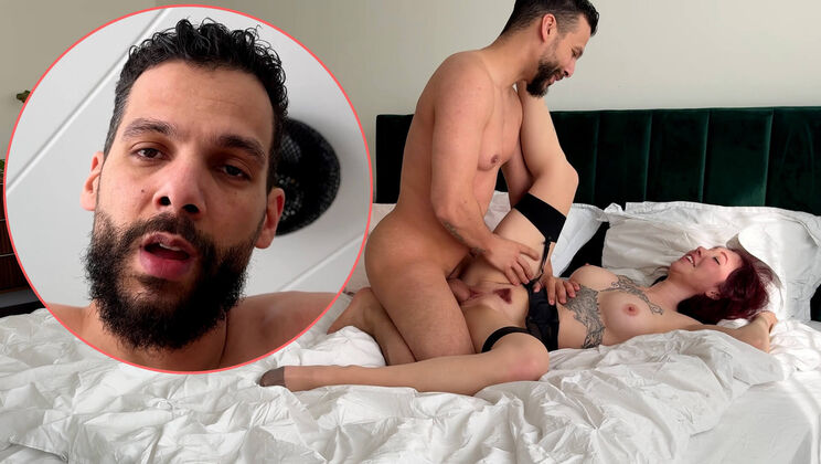 Moaning Men: Pierced Esluna Rides Marvin in Bedroom