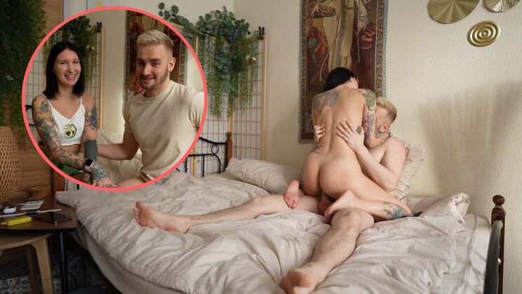 Keoki & Chris Model Behavior Moaning and Cum on Body