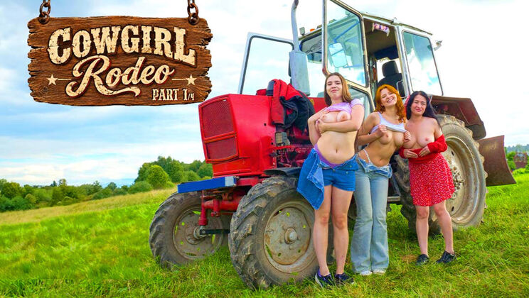 Cowgirl Rodeo 1/4: Fingering, Masturbation & Lesbian Orgasm