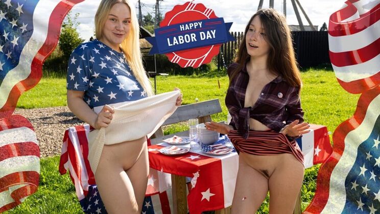 Kate Rose and Murka De Luxe Labor Day 2026 Lesbian Fun