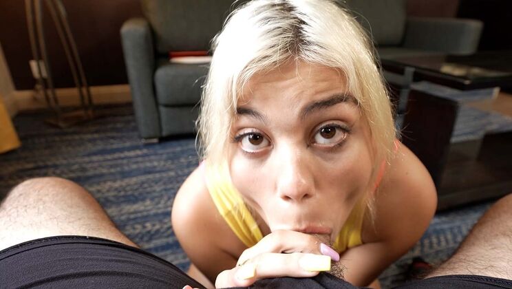 Lilith Grace Indoors Blowjob With Cum on Pussy