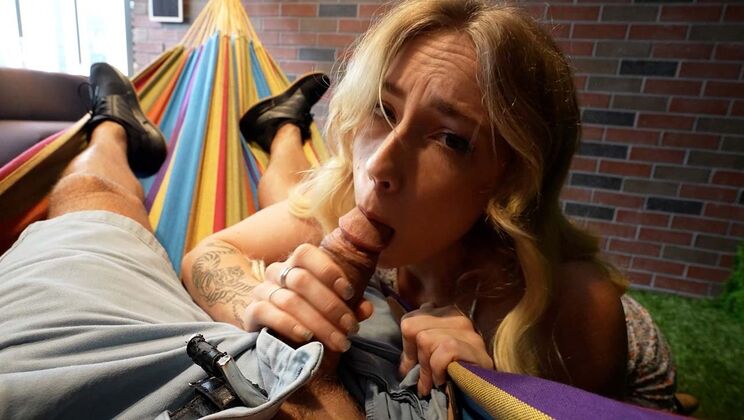 POV Blowjob: Stella Elle Gets a Daily Dose of Dick